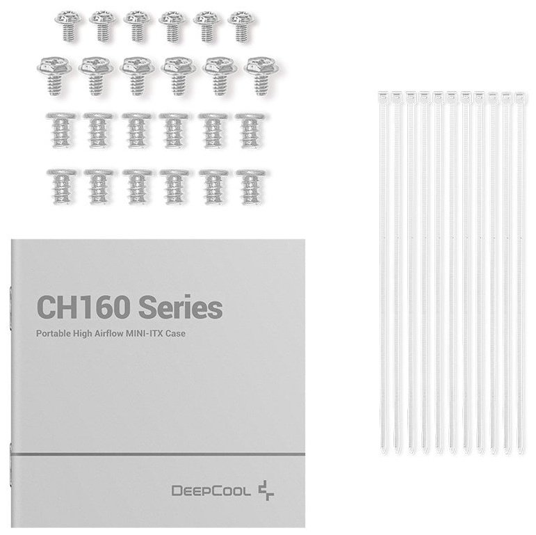 Корпус Корпус Deepcool CH160 белый