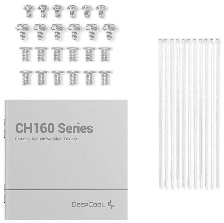 Корпус Корпус Deepcool CH160 белый купить,29990