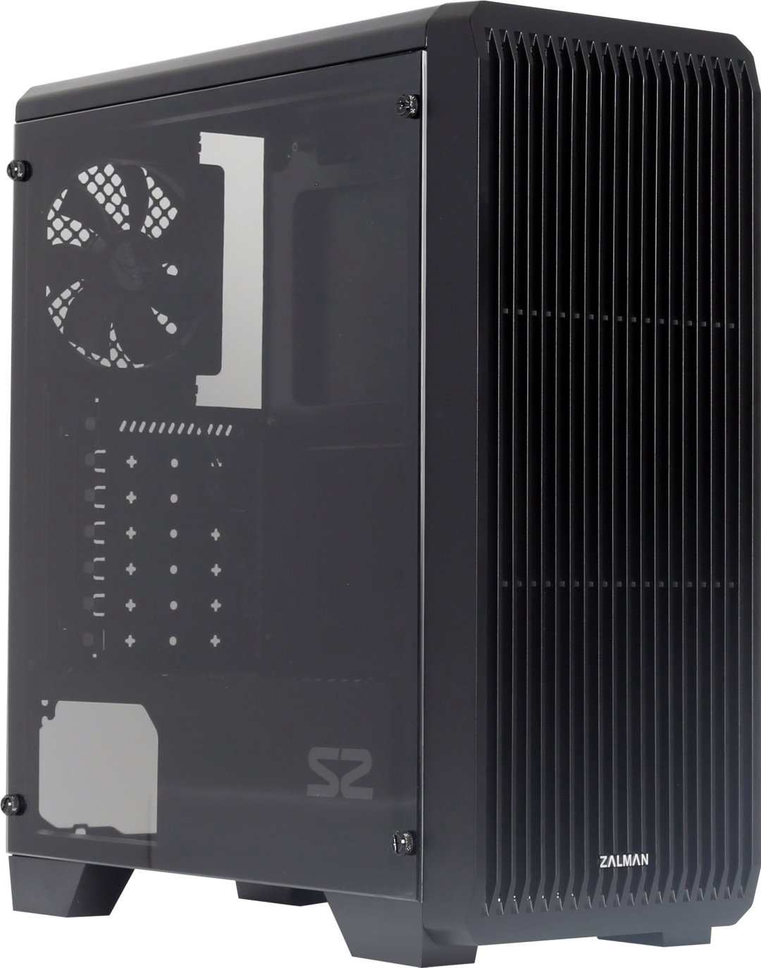 Корпус Zalman S2 TG черный купить,NaN