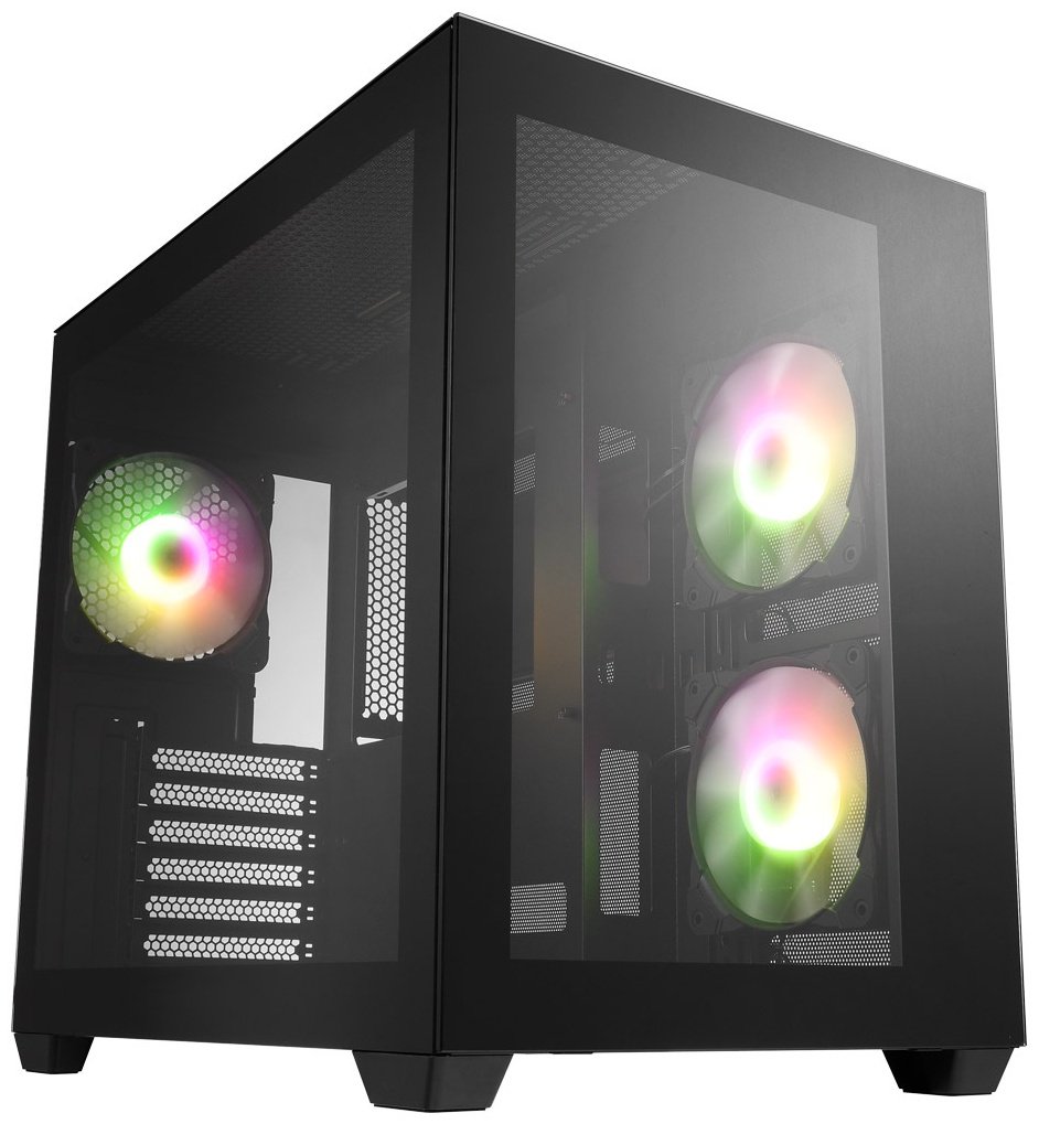 Корпус FSP Group CMT380B черный купить,NaN