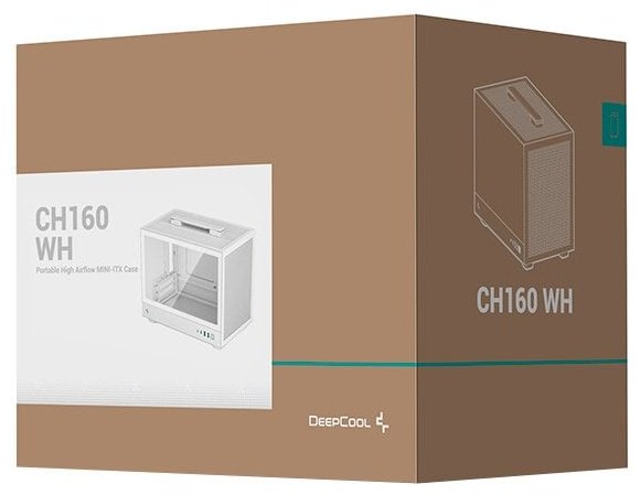 Корпус Корпус Deepcool CH160 белый купить,29990