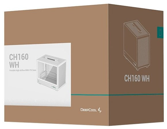 Корпус Корпус Deepcool CH160 белый купить,29990
