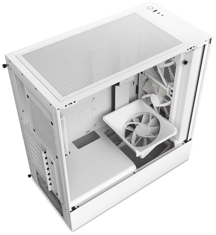 Корпус NZXT CC-H51FW-01 белый купить,NaN
