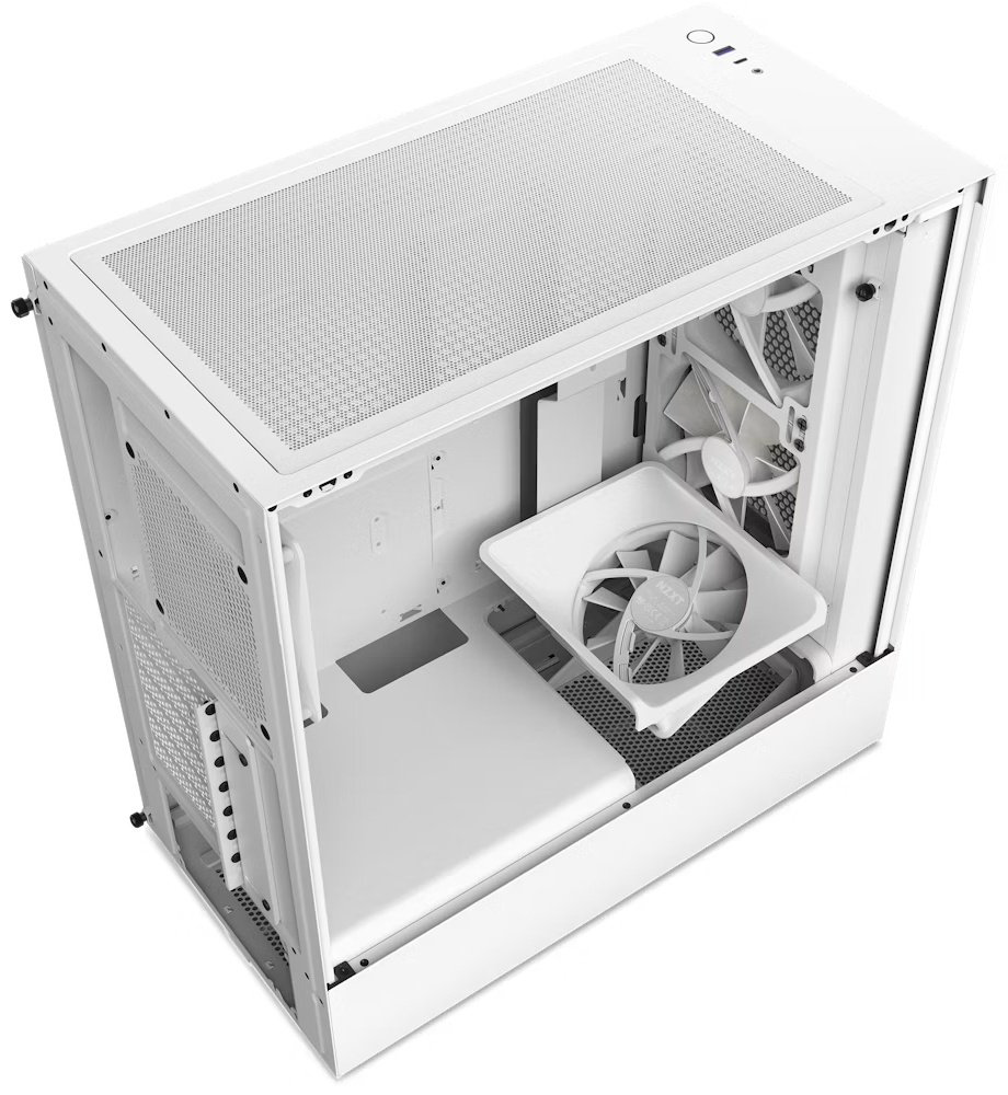Корпус NZXT CC-H51FW-01 белый купить,NaN