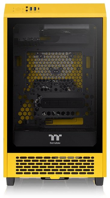 Корпус Thermaltake The Tower 200 Bumblebee CA-1X9-00S4WN-00 желтый купить,65003