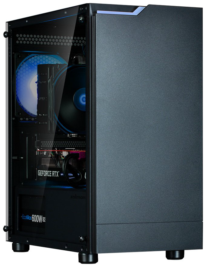 Корпус Zalman T4 PLUS BLACK черный купить,NaN