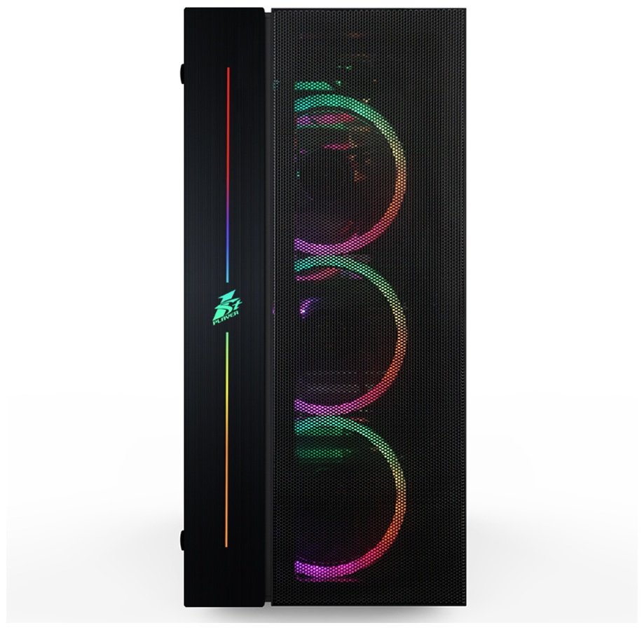 Корпус 1STPLAYER B7-BK-4M3C4 черный