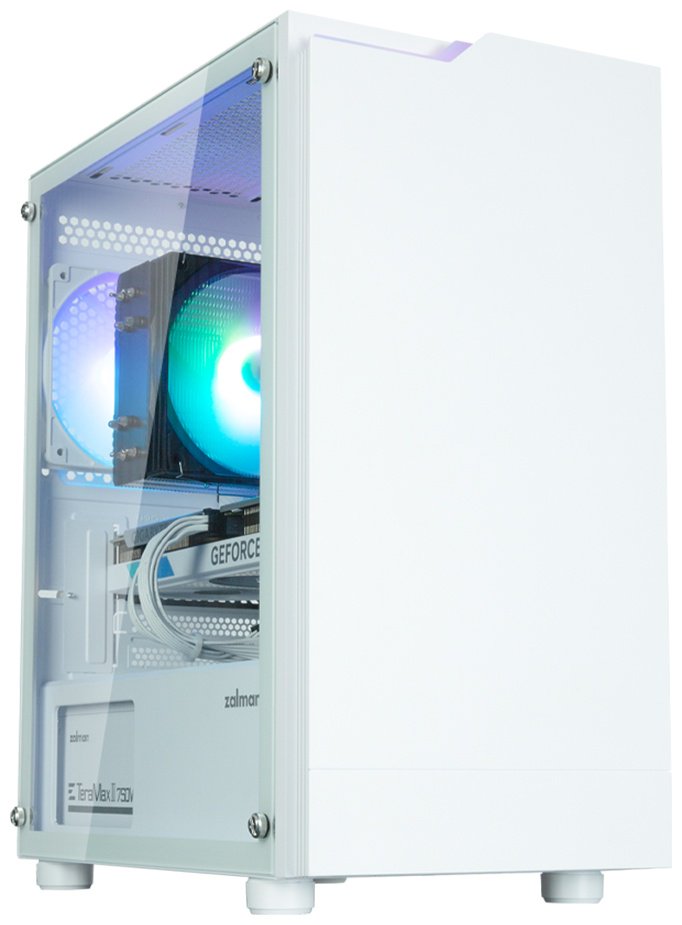 Корпус Zalman T4 PLUS WHITE белый купить,NaN