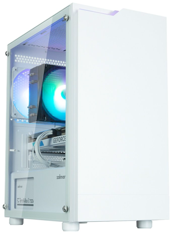 Корпус Zalman T4 PLUS WHITE белый купить,NaN