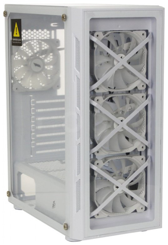 Корпус 1STPLAYER XP-G-WH-4F7-W белый
