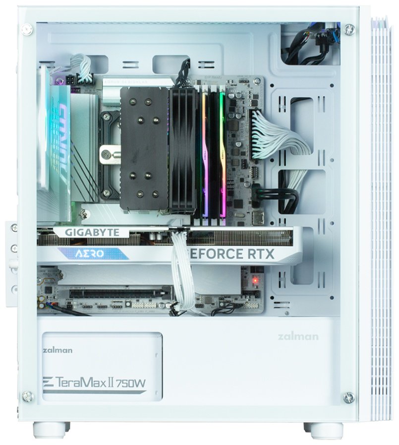 Корпус Zalman T4 PLUS WHITE белый купить,NaN