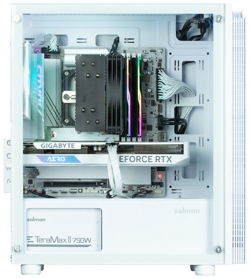 Корпус Zalman T4 PLUS WHITE белый купить,NaN