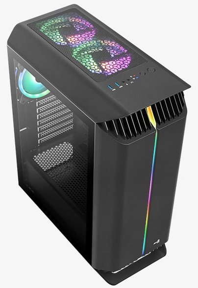 Корпус AeroCool Gladiator Duo-G-BK-v1 черный - ForteMarket Корпус AeroCool Gladiator Duo-G-BK-v1 черный купить,34000