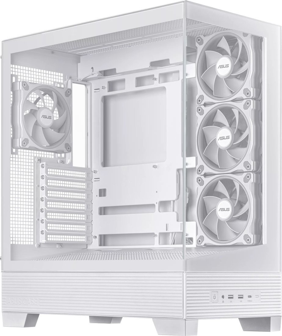 Корпус ASUS A31 PLUS TG ARGB белый