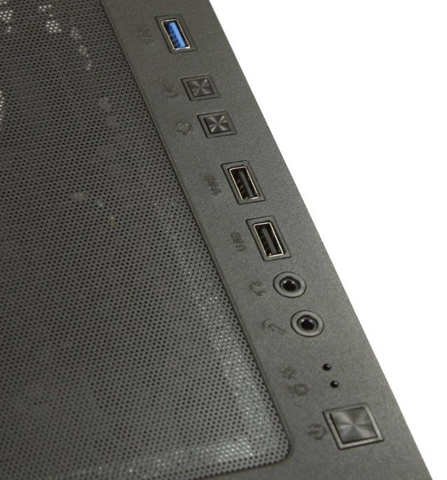 Корпус 1STPLAYER FireBase X3-M X3-M-BK-4F2C3 черный купить,NaN