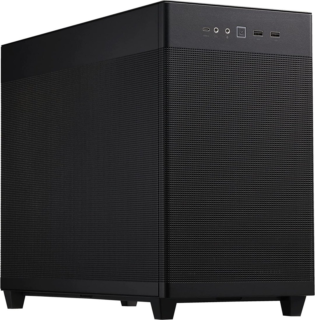 Корпус ASUS Prime AP201 MicroATX черный купить,NaN