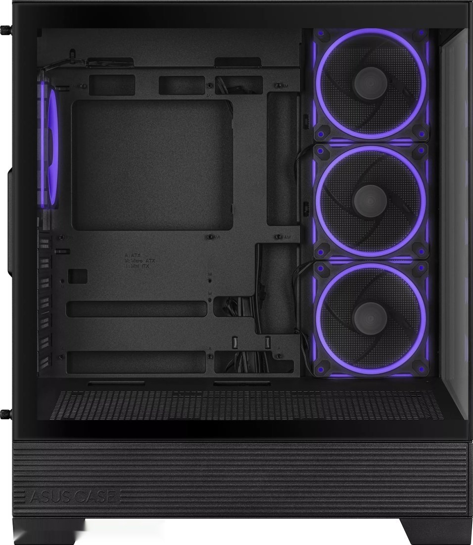Корпус ASUS A31 PLUS TG ARGB черный