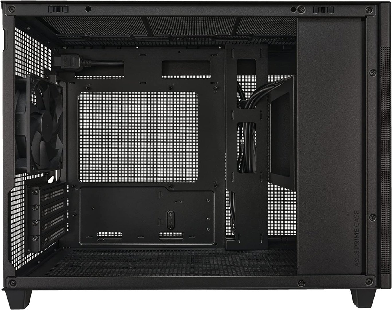 Корпус ASUS Prime AP201 MicroATX черный купить,NaN