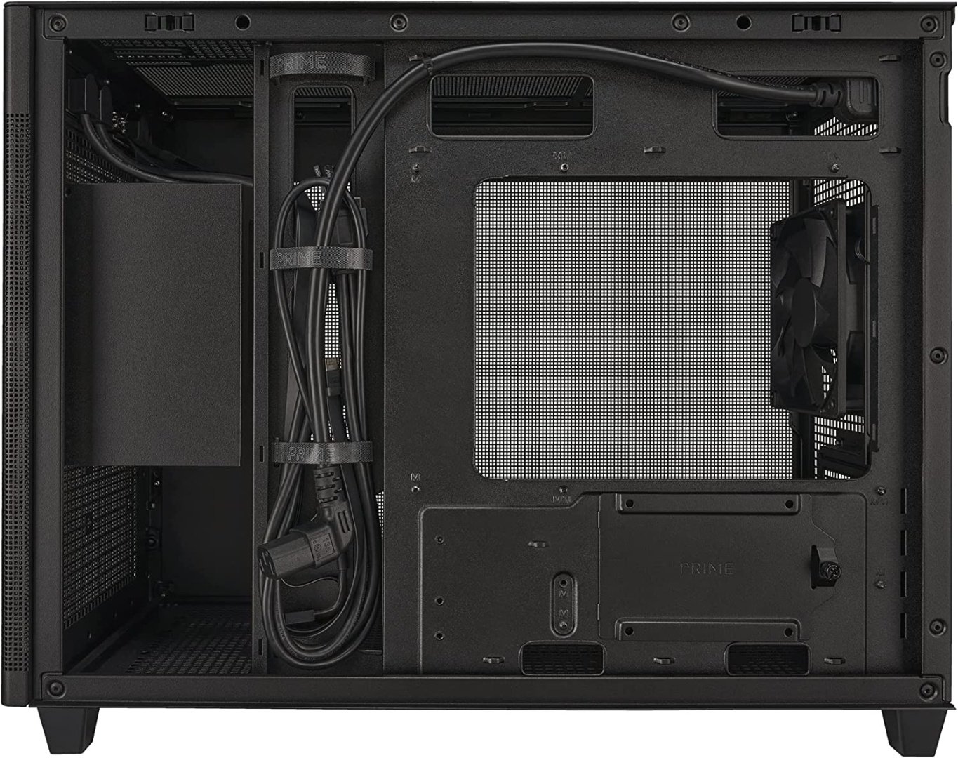 Корпус ASUS Prime AP201 MicroATX черный купить,NaN