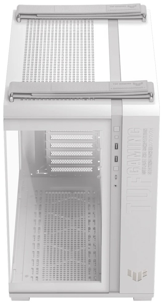 Корпус ASUS Asus TUF GAMING GT502 HORIZON TG ARGB WHITE Midi Tower белый