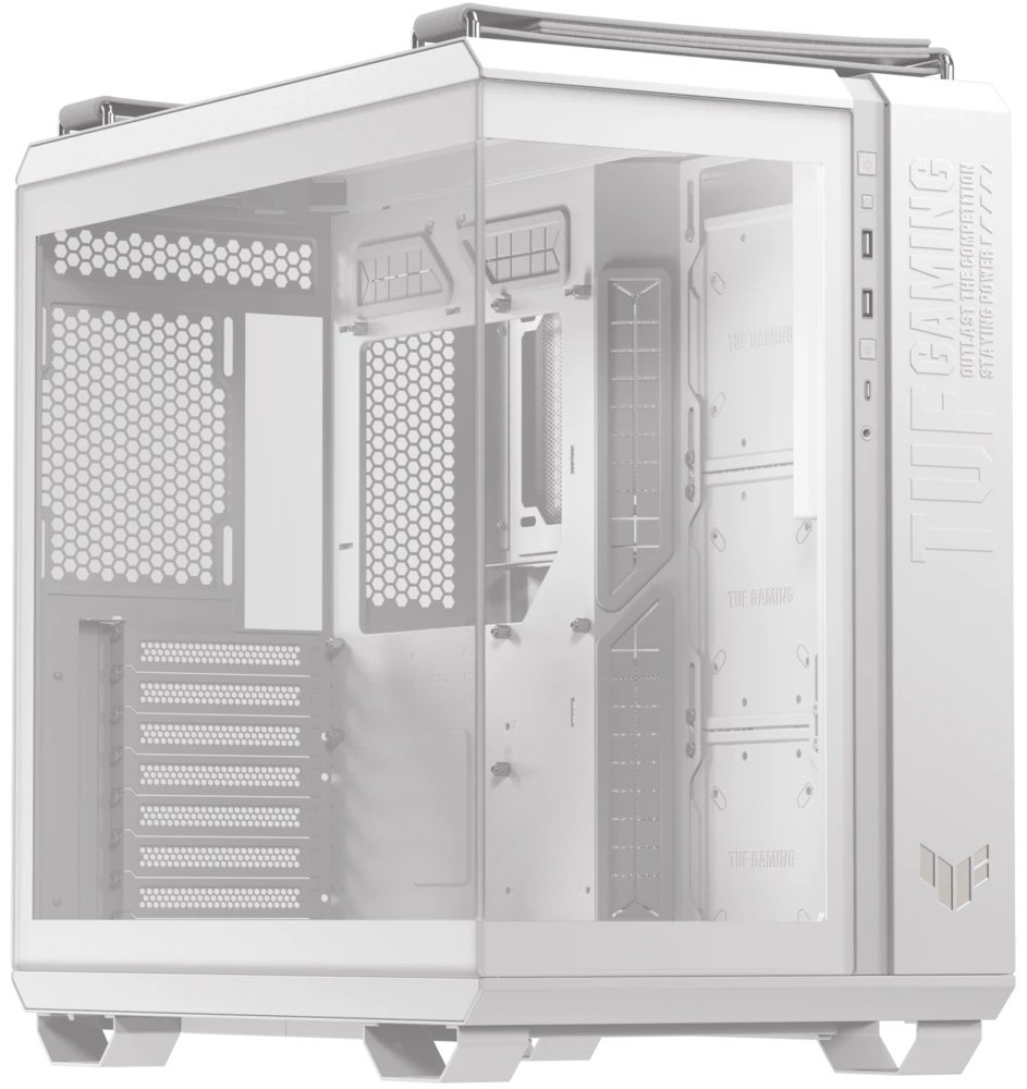 Корпус ASUS Asus TUF GAMING GT502 HORIZON TG ARGB WHITE Midi Tower белый купить,104615