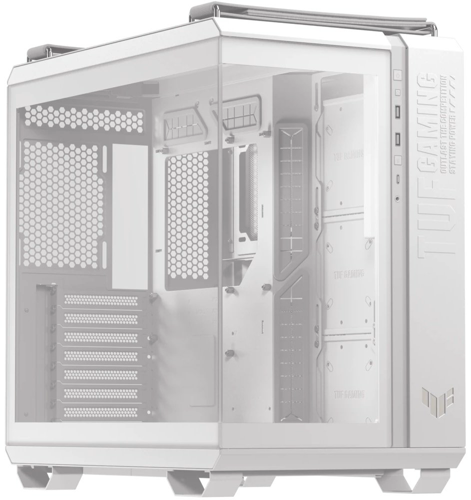 Корпус ASUS Asus TUF GAMING GT502 HORIZON TG ARGB WHITE Midi Tower белый купить,104615