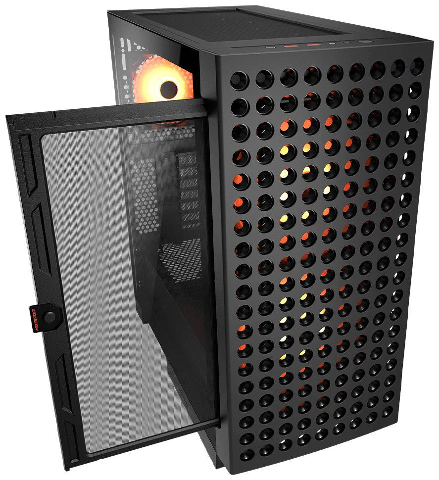 Корпус COUGAR Airface ECO RGB без Б/П черный купить,55865