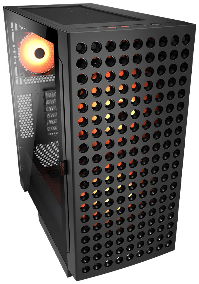 Корпус COUGAR Airface ECO RGB без Б/П черный купить,55865