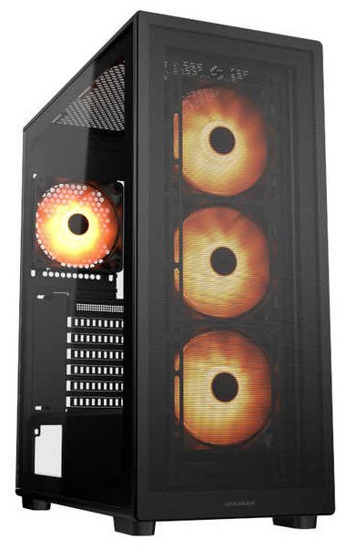 Корпус COUGAR CGR-2AC8B-RGB черный купить,NaN