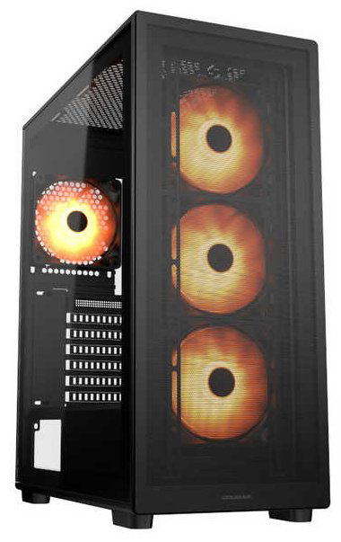 Корпус COUGAR CGR-2AC8B-RGB черный купить,NaN