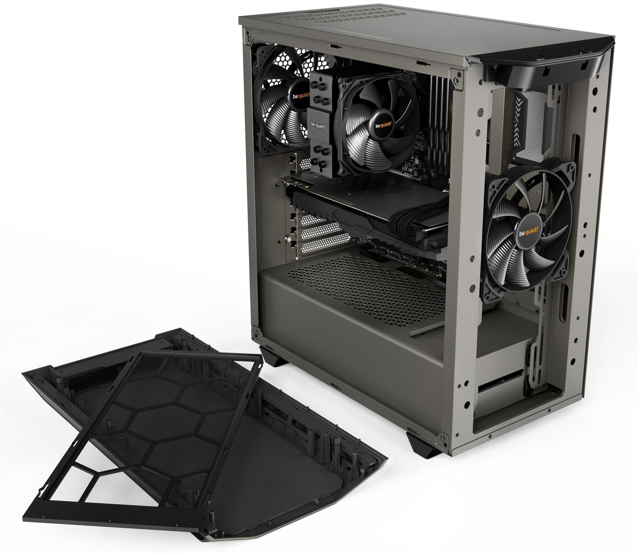 Корпус be quiet Pure Base 500 Window серый купить,NaN
