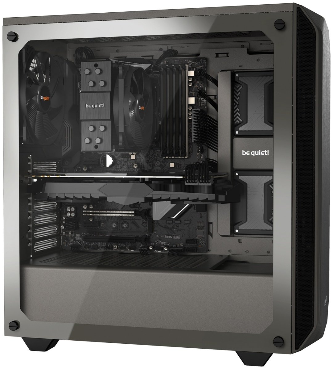 Корпус be quiet Pure Base 500 Window серый купить,NaN