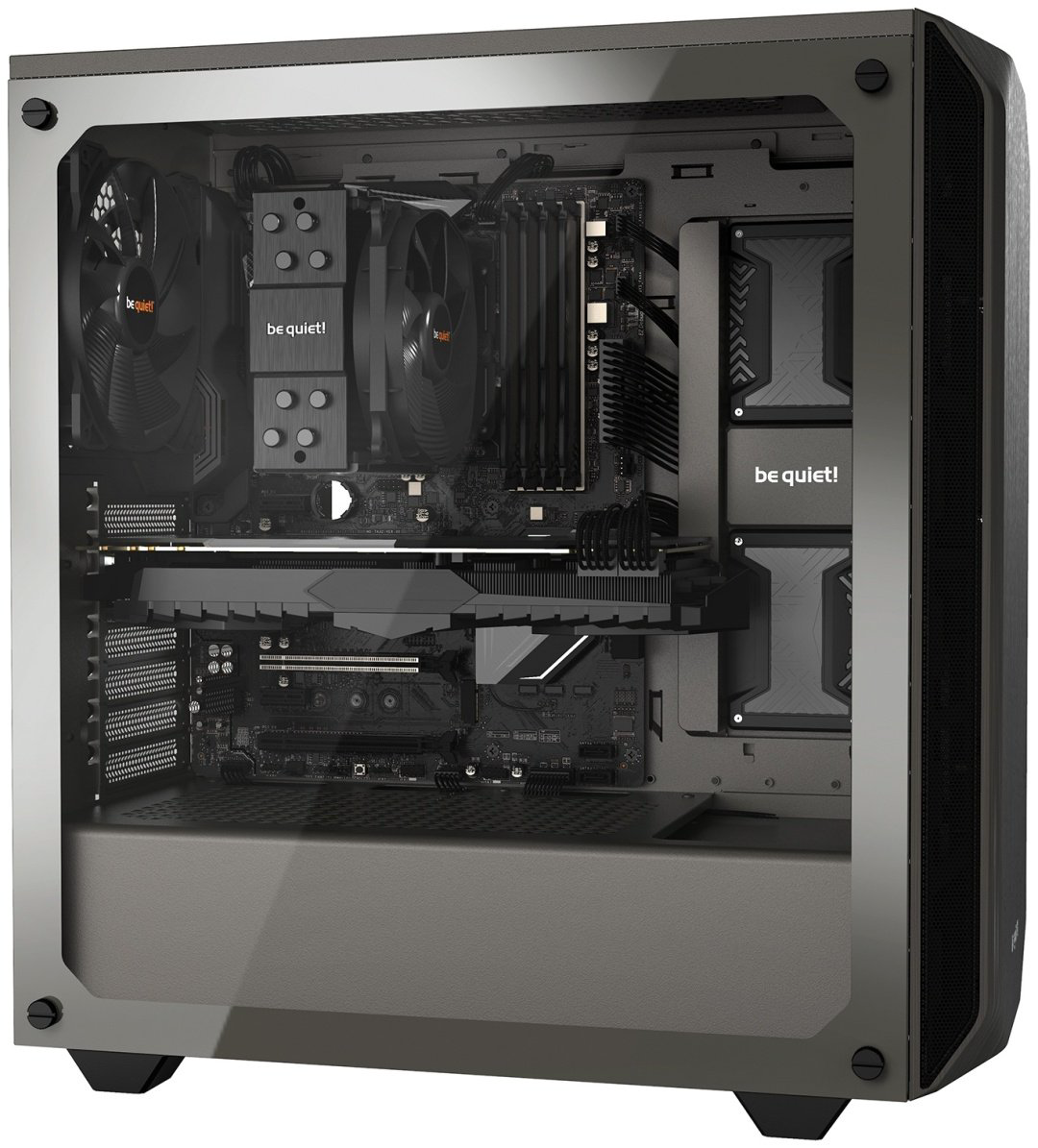 Корпус be quiet Pure Base 500 Window серый купить,NaN