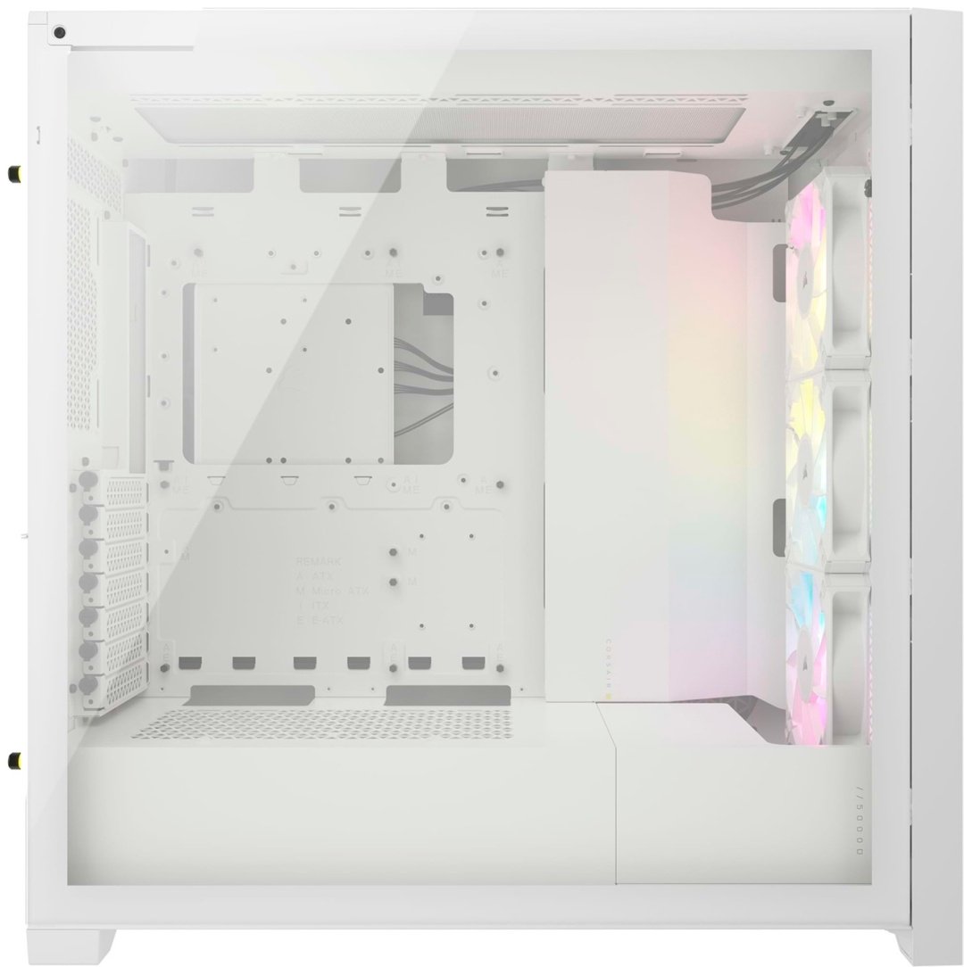 Корпус Corsair iCUE 5000D RGB Airflow белый купить,NaN