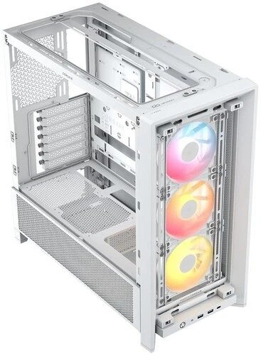 Корпус Corsair FRAME 4000D RS ARGB [CC-9011297-WW] белый купить,NaN