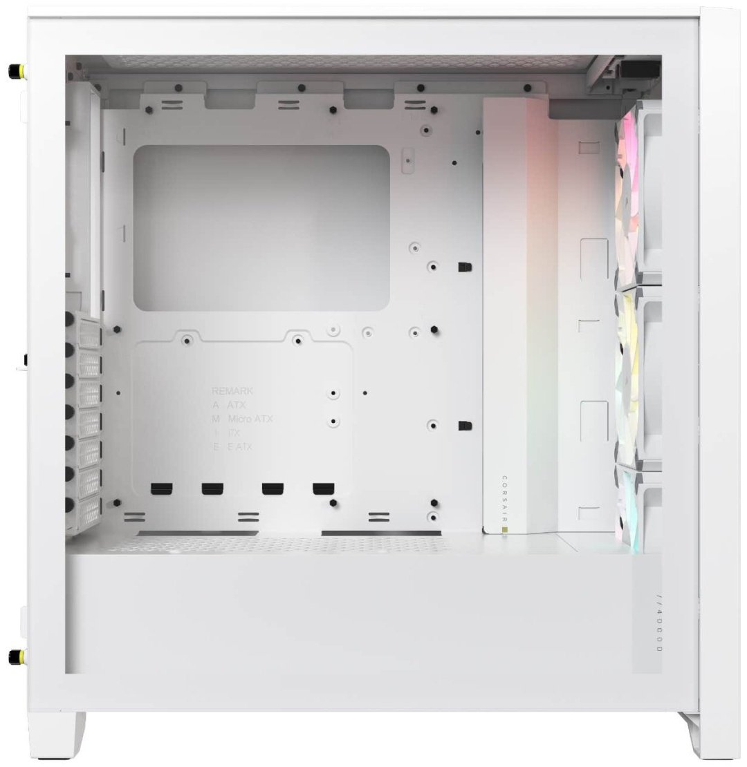 Корпус Corsair iCUE 4000D RGB Airflow CC-9011241-WW белый купить,NaN