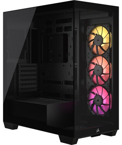 Корпус Corsair iCUE LINK 3500X RGB CC-9011280-WW черный - ForteMarket Корпус Corsair iCUE LINK 3500X RGB CC-9011280-WW черный купить,61771