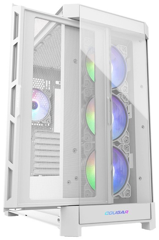 Корпус COUGAR Duoface Pro RGB CGR-5AD1W-RGB белый купить,60300