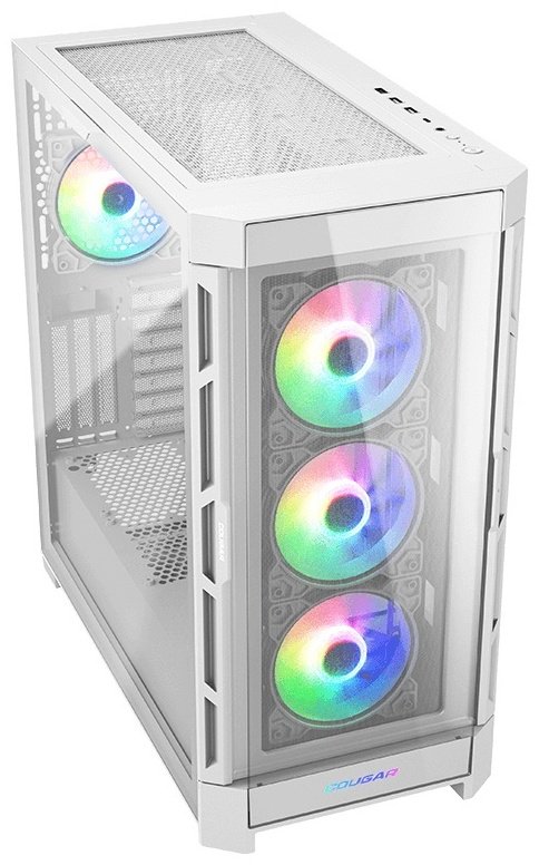 Корпус COUGAR Duoface Pro RGB CGR-5AD1W-RGB белый