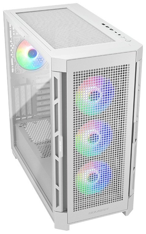 Корпус COUGAR Duoface Pro RGB CGR-5AD1W-RGB белый