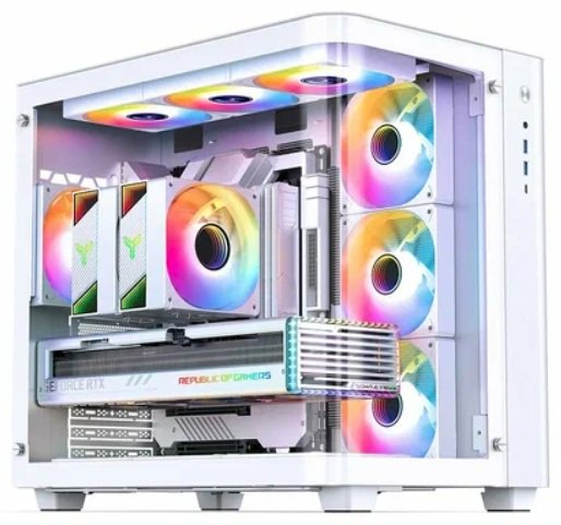 Корпус Jonsbo TK-3 белый купить,NaN