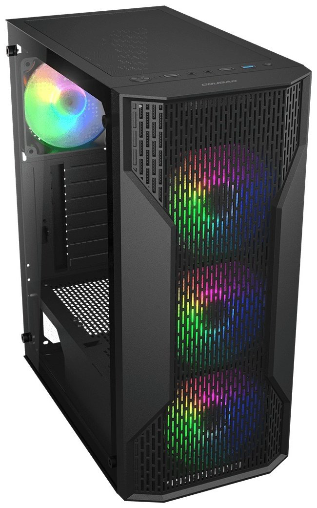 Корпус COUGAR MX110 RGB 382BD20.0001 черный - ForteMarket Корпус COUGAR MX110 RGB 382BD20.0001 черный купить,22044