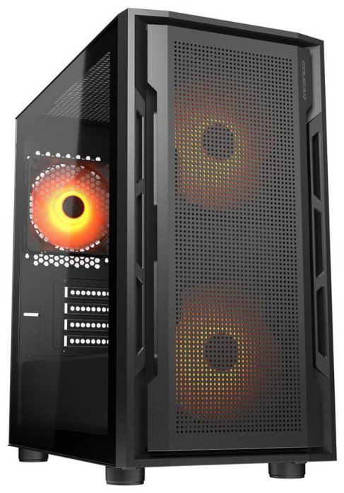 Корпус COUGAR Uniface Mini RGB CGR-55C9B-RGB черный купить,NaN