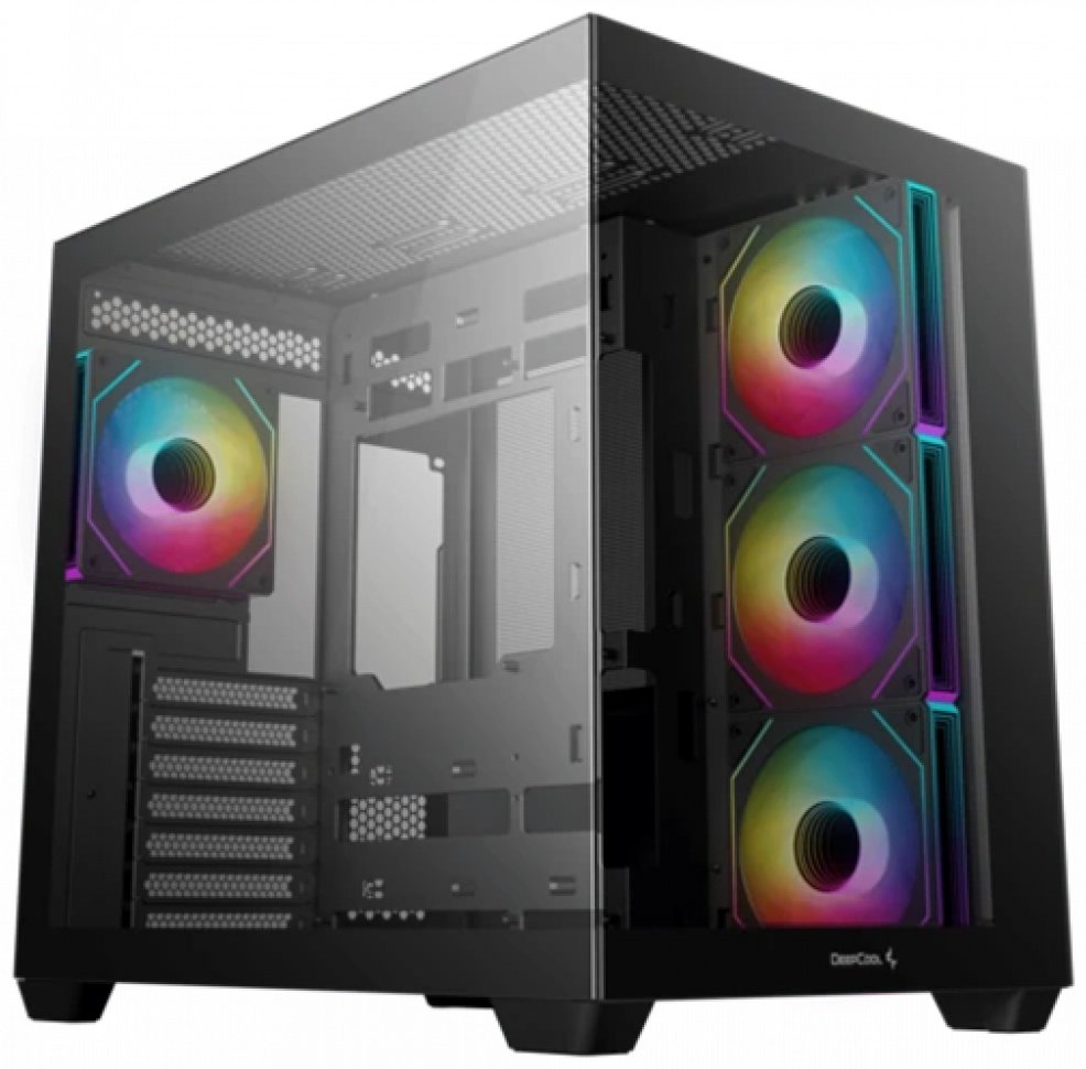 Корпус Deepcool CG530 4F черный купить,NaN