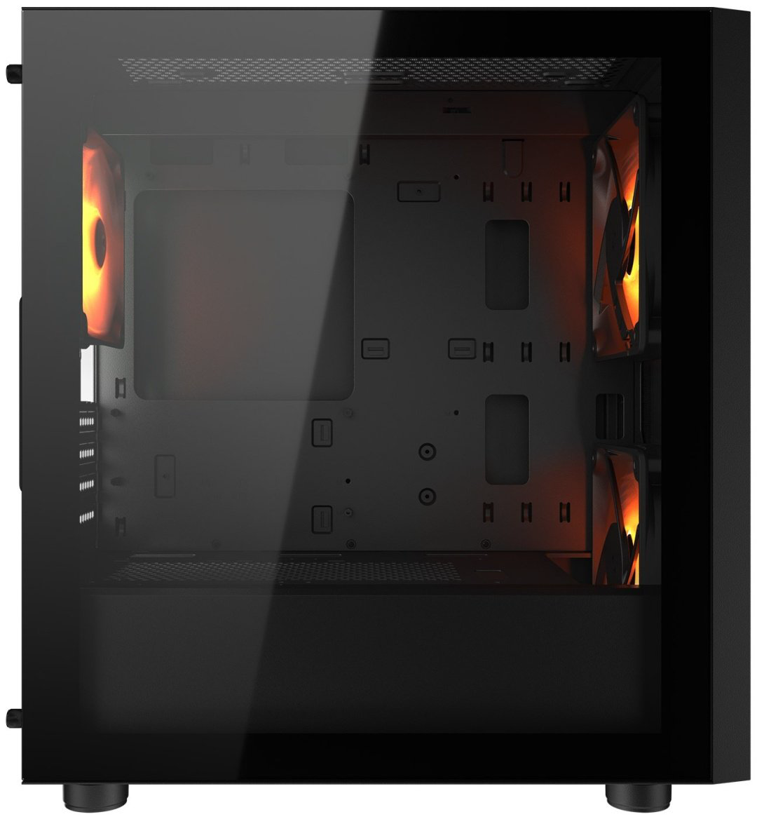 Корпус COUGAR Uniface Mini RGB CGR-55C9B-RGB черный купить,NaN