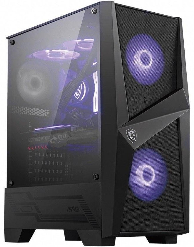 Корпус MSI MAG Forge 100M черный