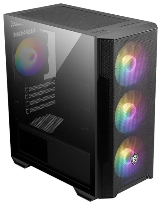 Корпус MSI MAG FORGE M100R черный - ForteMarket Корпус MSI MAG FORGE M100R черный купить,26551