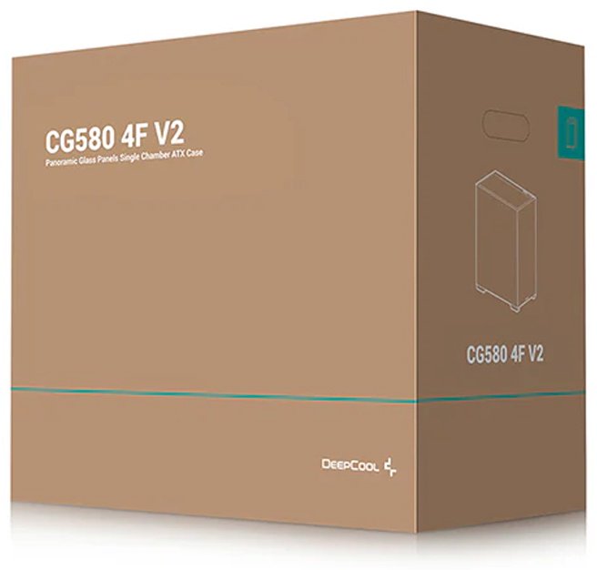 Корпус Deepcool CG580 4F V2 R-CG580-BKADA4-G-2 черный