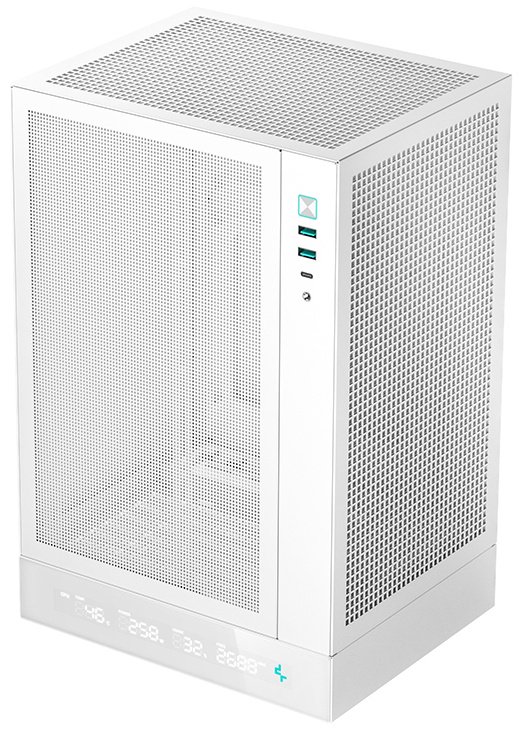 Корпус Deepcool CH170 DIGITAL WH белый