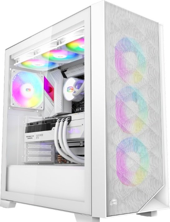 Корпус PCcooler C3 D510 ARGB WH белый купить,33446